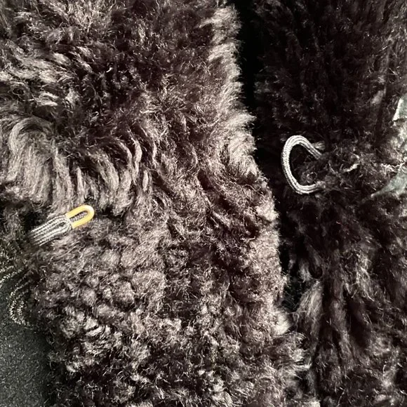 Express Black Leather Jacket Classic Style - Picture 16 of 16